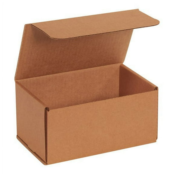 Box Partners Corrugated Mailers 8" x 5" x 4" Kraft 50/Bundle M854K