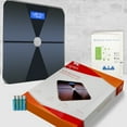 thumbnail image 5 of Scales for Body Weight Digital LED Display Fat Bluetooth with Smartphone APP High Precision Sensors, 5 of 6