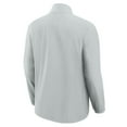 thumbnail image 3 of Men's Fanatics Gray Detroit Lions Front Office Micro Tonal Lightweight Full-Zip Jacket, 3 of 3