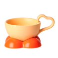 thumbnail image 1 of Coffee Cup Glass Tableware With Heart Handle Love Cute Home Kitchen Supply Multicolor Afternoon Tea 4.8 X 13cm Milk Mug, 1 of 5