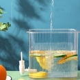 thumbnail image 6 of 3.5L Cold Kettle with Dispenser Dishwasher-Safe Large Capacity Drink Dispenser for Fridge Beverage Drink Container Beverage Liquid Drink Container for Party Fridge Dairly Use, 6 of 9
