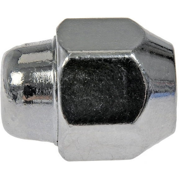 Wheel Nut M12-1.50 Acorn - 21mm Hex, 28.62mm Length