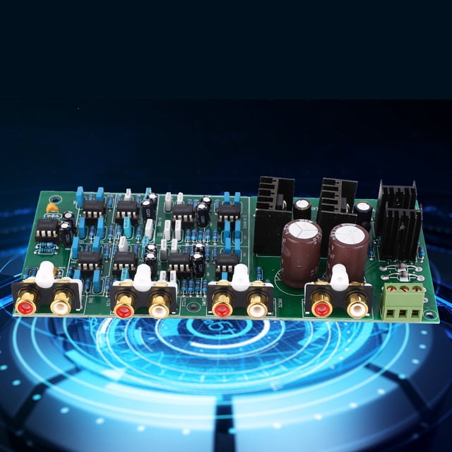 Ne5532 Linkwitz Riley Tableau de Fréquence Électronique 3 Voies 6 Canaux 310Hz 3.1Khz