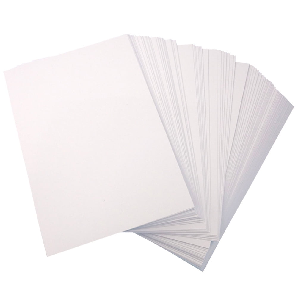 Koloniaal Mechanisch maandag 50Pcs High Glossy Photo Paper 120G Double-side Picture Printing Paper for  Printers (White) - Walmart.com