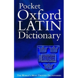 Oxford Latin Dictionary, (Hardcover) - Walmart.com
