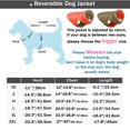 thumbnail image 2 of Dog Coats Waterproof With Harness Hole Reflective Reversible Dog Cat, 2 of 5