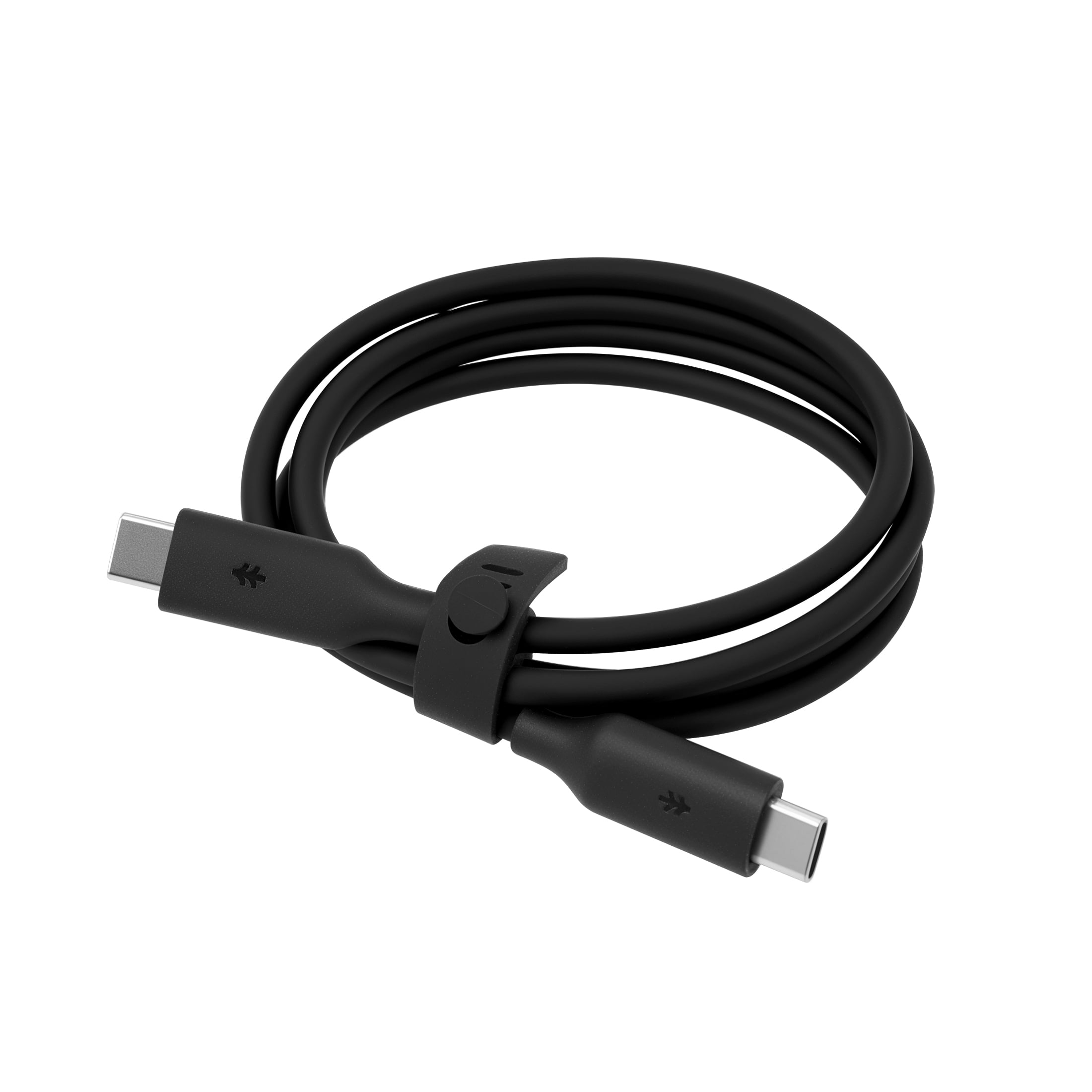Swiss Tech Kabel S100 3 ft 100W Soft Touch USB-C to USB-C Charging Cable