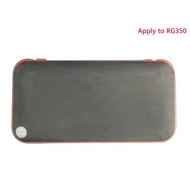Funda protectora de silicona portátil Cubierta protectora de procesamiento de llave hueca para consola de juegos RG350 Monstrate EL3322-00B