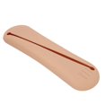 thumbnail image 1 of Travel Makeup Brush Holder Professional Portable Soft Silicone Cosmetic Brush Storage Bag Organizer Khaki, 1 of 4