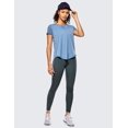 thumbnail image 4 of Women's Hugged Feeling Training Leggings 25/28 Inches - High Waist Compression Pants Tummy Control Workout Leggings, 4 of 5