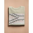 thumbnail image 3 of Two Way Railroad Sweatshirt Men's -Taher Saoud Designs, 3 of 4