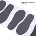 thumbnail image 5 of Unique Bargains Durable Footprint Sticker Shoes Floor Decal Sign Dark Gray 11x4.3", 5 of 6