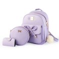 thumbnail image 1 of Mochila Aogist Minibolso de piel con 3 piezas para mujer, 1 of 8