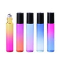 thumbnail image 2 of 5 Pcs/set 10ml Rollerball Multicolore Dégradé Vide Huile Essentielle Parfum Bottle, 2 of 8