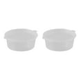 thumbnail image 1 of Maytalsory 1/2/3/5 50 Pieces Household Bakery Single Use Bowl Dustproof Food Fruit Box Soup Rice Seasoning Storage Jar Cup Container 100ML 2PCS, 1 of 6