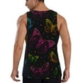 thumbnail image 3 of Gaeub Butterfly Men's Athletic Tank Top, Workout Sleeveless Shirts, Running Tank Tops for Gym, Running, Training -, 3 of 9