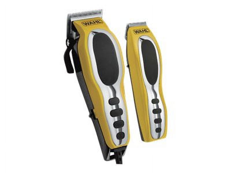 Wahl 79520-3101P Groom Pro Total Body Hair Clipper Grooming Kit, high-carbon steel blades, Yellow/Black - image 3 of 10