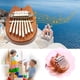thumbnail image 1 of Piano de pulgar Kalimba de 8 teclas | Cuerpo de madera maciza de sapeli | Teclas de acero inoxidable | Exquisito instrumento musical de marimba de dedo | Colgante antiestrés, regalo para niños, 1 of 5