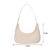 thumbnail image 3 of Bolsa Moda mujer color puro bajo el brazo Hobos de mano con asa superior (beige) Ehuebsd Para Estrenar, 3 of 9