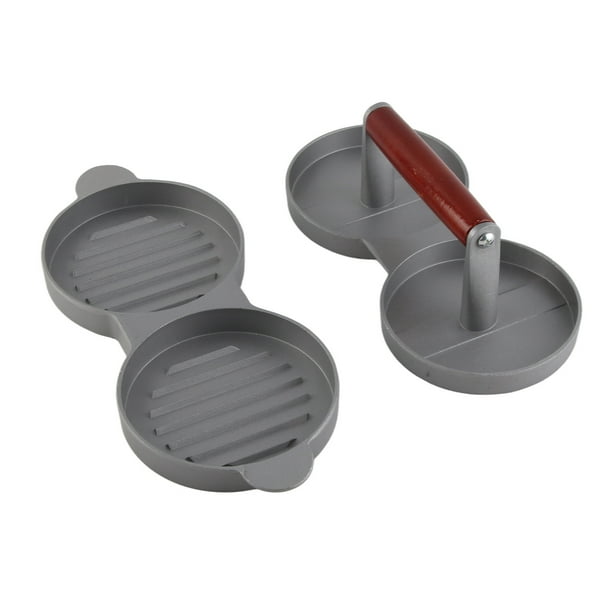 Molde antiadherente para hamburguesas ANGGREK de Aleación de aluminio doble