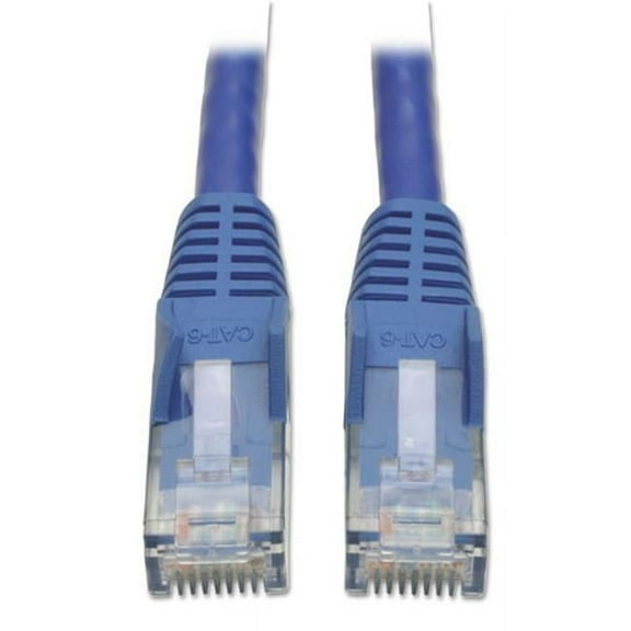 Tripp Lite N201001BL 1 ft. CAT6 Snagless Molded Patch Cable, Blue