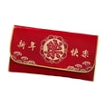 thumbnail image 4 of Sobre rojo de Año Nuevo chino, sobre de regalo de mejores deseos, de cuero de PU Hong Bao para Feliz año nuevo, 4 of 9