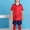 Red, variant on ATOGUTA Outfits for Boys Athletic Shorts Set 2 Piece Stretch Graphic T-Shirt and Active Gym Shorts Set for Boys Size 1T-13, Yellow
