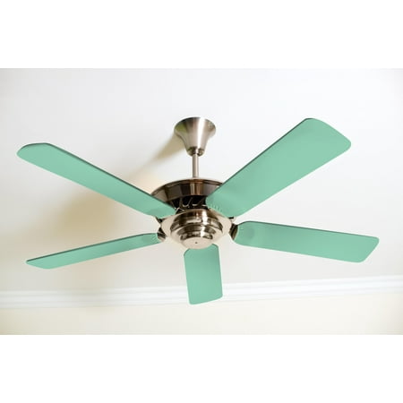 - Solid Mint Green Fancy Blade Ceiling Fan Blade Covers Home Decor & Baby Décor