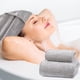 thumbnail image 5 of Juego de toallas de baño sobredimensionadas de 3 - sábanas extra grandes, gorro de ducha y paño - microfibra súper suave y absorbente para gimnasio, spa y hotel, 5 of 6