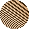 thumbnail image 1 of Ahgly Company Tapis d'Intérieur Lavable en Machine Carré Rouge Brun, 3 Pieds Carré, 1 of 7