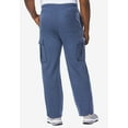 thumbnail image 2 of KingSize Men's Big & Tall Fleece Cargo Sweatpants, 2 of 5