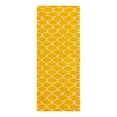 thumbnail image 3 of Unique Loom Trellis Shag Collection Area Rug - Ruby (2' x 5' Runner Yellow/Ivory), 3 of 11