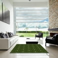 thumbnail image 6 of Ahgly Company Indoor Rectangle Patterned Dark Forest Green Area Rugs, 5' x 8', 6 of 6