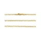 thumbnail image 2 of Cadena Figaro Diamantada Casa del Anillo 2.5 mm 65 cm Oro Sólido 14K amarillo, 2 of 7