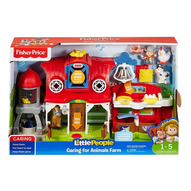 Set de juego Little People Fisher Price cuidado de animales