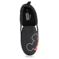 thumbnail image 4 of Disney Women's Minnie and Mickey Mouse Shoes, Printed Slip-on Canvas Sneakers Black – 10, 4 of 5