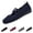 33# Navy, variant on Women's Mary Jane Flats - Knit Ballet Shoes with Wide Toe Box & Round Toe, Comfortable Slip-On Dressy Casual Office Flats for Women,Navy,41
