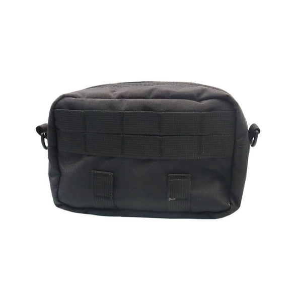 Qarigey Black Chest Zero Wallet Conveniente y organizado bolso al aire libre Bolso bandolera de un hombro Bolsa de almacenamiento Bolsas de mensajero y de hombro