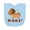 AE-Light Blue, variant on Inktastic Dachshund Hot Dog Funny Newborn Bib