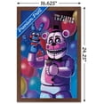 thumbnail image 3 of Five Nights at Freddy's: Sister Location - Funtime Freddy Wall Poster, 14.725" x 22.375", Framed, 3 of 5