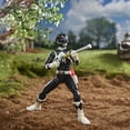 thumbnail image 5 of Power Rangers Lightning Collection Mighty Morphin Power Rangers Black Ranger Action Figure, 5 of 9