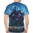 thumbnail image 2 of Ghostbusters Mens 3d Print Casual Short Sleeve T Shirts Tee Tops, 2 of 7