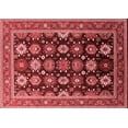 thumbnail image 1 of Ahgly Company Indoor Rectangle Oriental Red Industrial Area Rugs, 2' x 5', 1 of 4