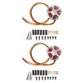 thumbnail image 1 of Motor sin escobillas para aviones, motor sin escobillas multicóptero de 2 piezas Motor sin escobillas multicóptero Motor de avión RC impulsado por rendimiento, 1 of 8