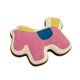 thumbnail image 2 of Almohadón de Peluche del Año del Caballo 13.8 pulgadas, Cojín Decorativo de Algodón, Almohada de Sofá Única con Forma de Caballo para Decoración de Sala, Living, Coche u Oficina, Marrón/Rojo/Azul/Rosa, 2 of 6