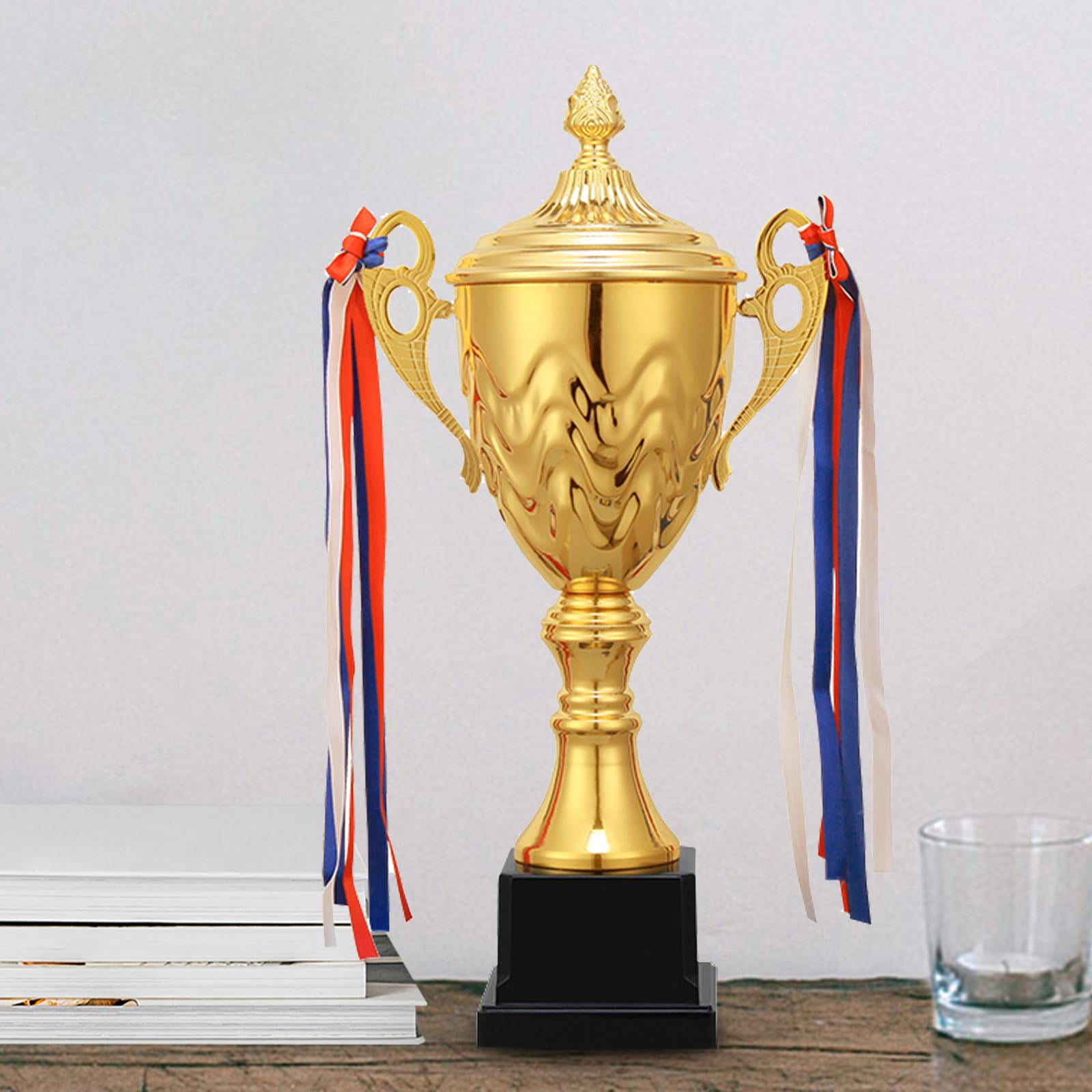 Award Trophy Metal Decorations First Place Trophies for Event Competition Height 46cm