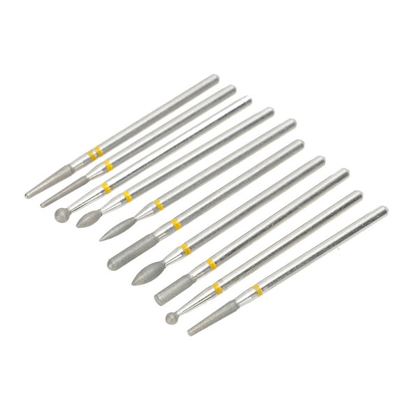 Brocas para uñas BuyWeek 10 piezas Carborundo 2,35 mm