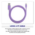 thumbnail image 6 of RND Apple Certified Lightning USB 6ft Cable for iPhone (10/X/8/8 Plus/7/7 Plus/6/6 Plus/6S /6S Plus/5/5S/5C/SE) iPad (Pro/Air/Mini) and iPod Data Sync and Charge Cable, 6 of 8