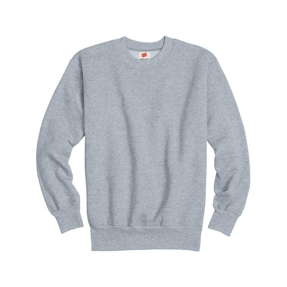 Hanes Boys EcoSmart Fleece Crew Neck Sweatshirt, Sizes XS-XL