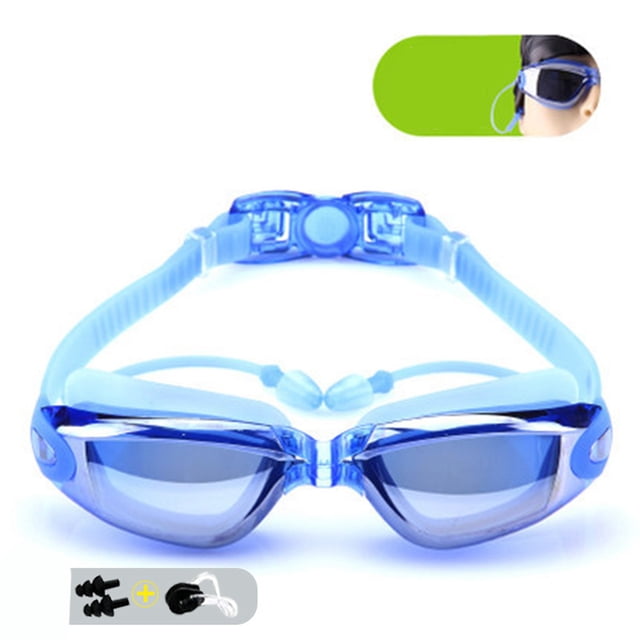 Gafas de natación NikouMX HD Impermeables Antivaho